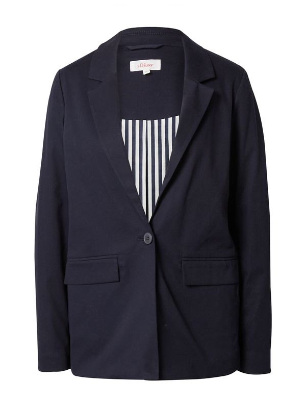 s.Oliver s.Oliver Блейзър  нейви синьо