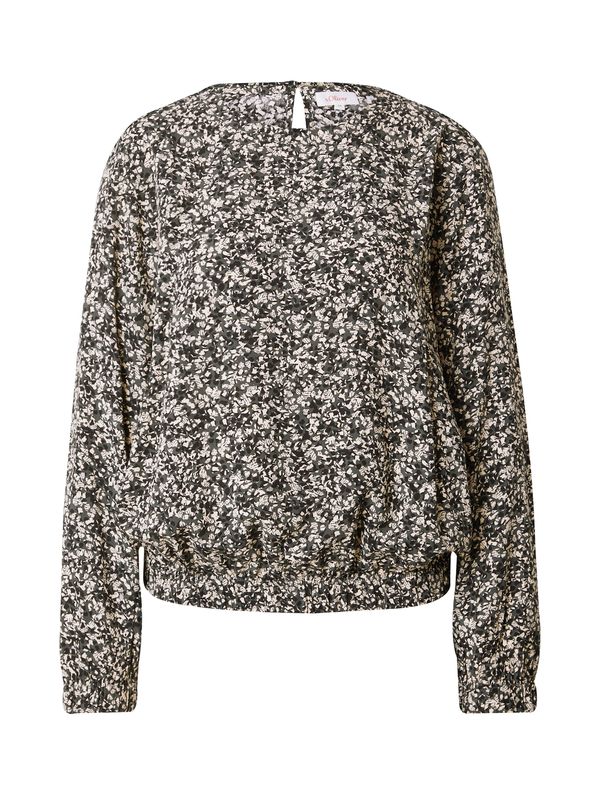 s.Oliver s.Oliver Блуза  бежово / сиво / черно