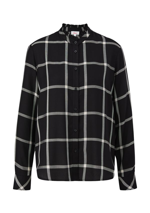 s.Oliver s.Oliver Блуза  черно / бяло