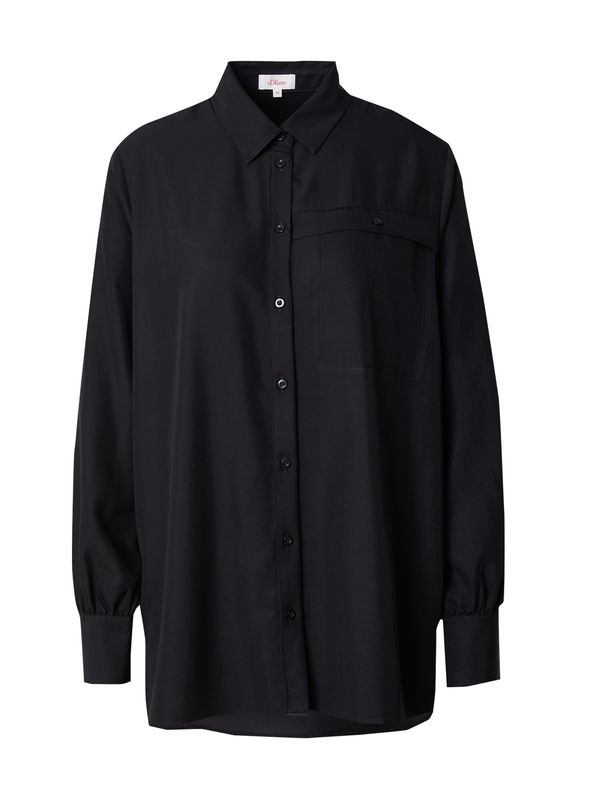 s.Oliver s.Oliver Блуза  черно