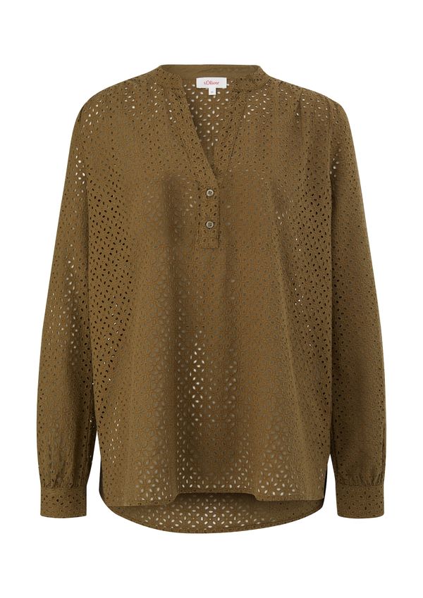 s.Oliver s.Oliver Блуза  маслина