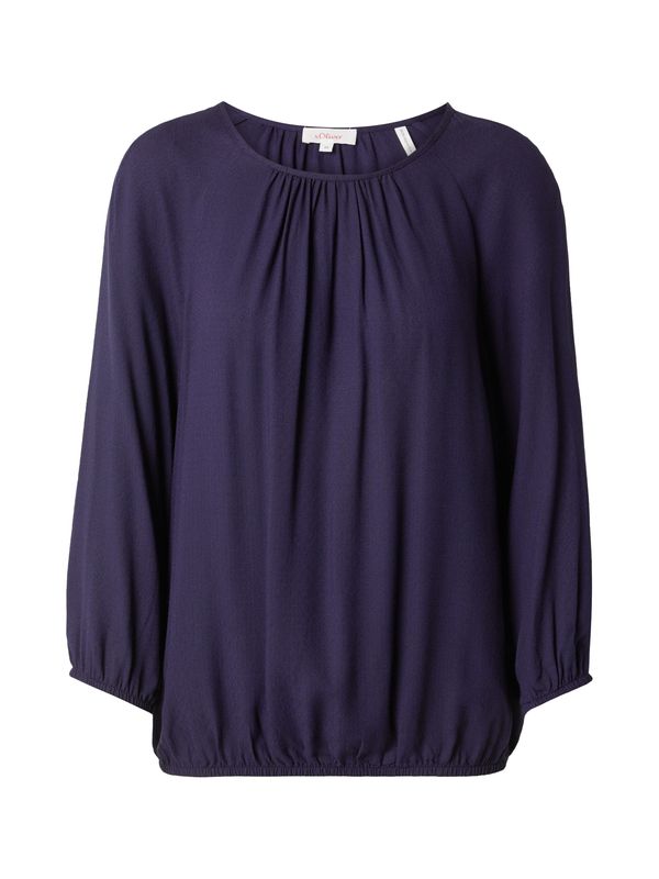 s.Oliver s.Oliver Блуза  морскосиньо