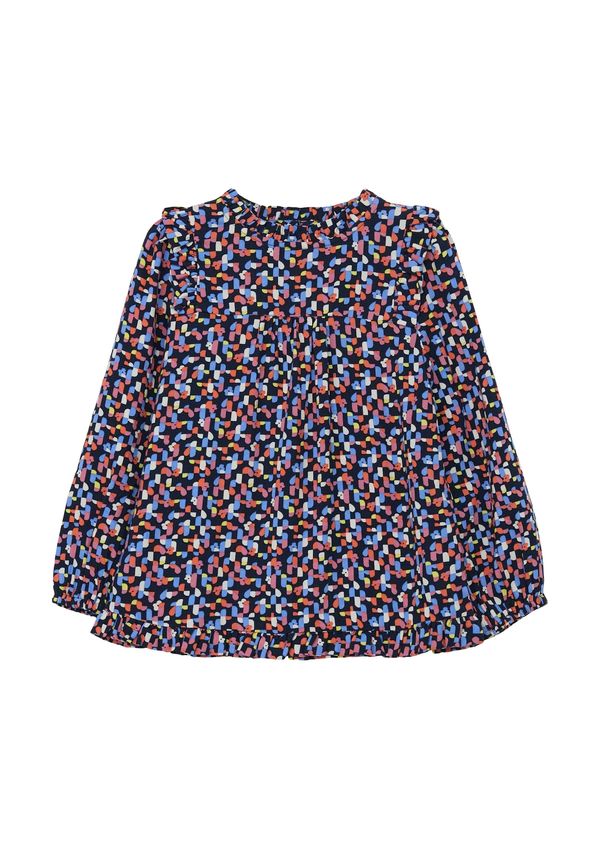 s.Oliver s.Oliver Блуза  нейви синьо / пъстро