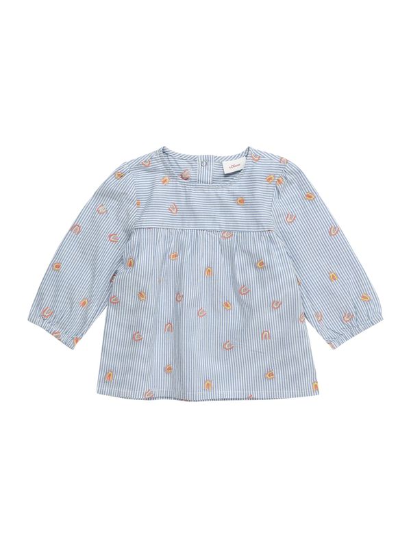 s.Oliver s.Oliver Блуза  светлосиньо / лимон / оранжево / бяло