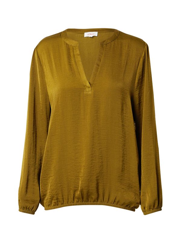 s.Oliver s.Oliver Блуза  тъмнозелено