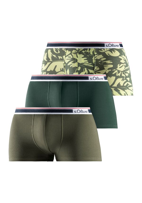 s.Oliver s.Oliver Боксерки  маслина / смарагдово зелено / светлозелено / бяло