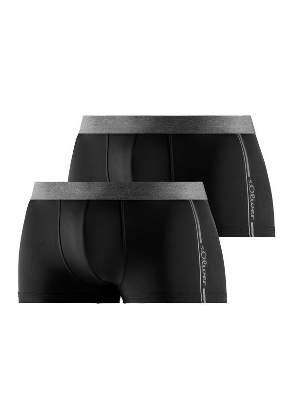 s.Oliver s.Oliver Боксерки  сив меланж / черно