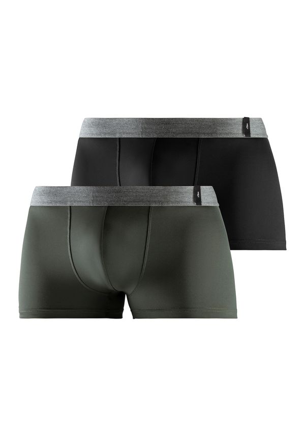 s.Oliver s.Oliver Боксерки  сиво / маслина / черно