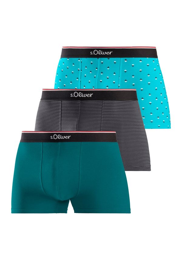 s.Oliver s.Oliver Боксерки  тюркоазен / сиво / петрол / черно