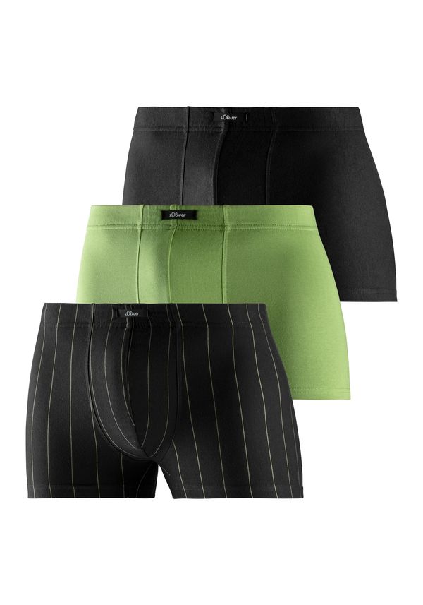 s.Oliver s.Oliver Боксерки  зелено / черно