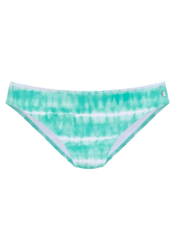 s.Oliver s.Oliver Долнище на бански тип бикини  тюркоазен / бяло