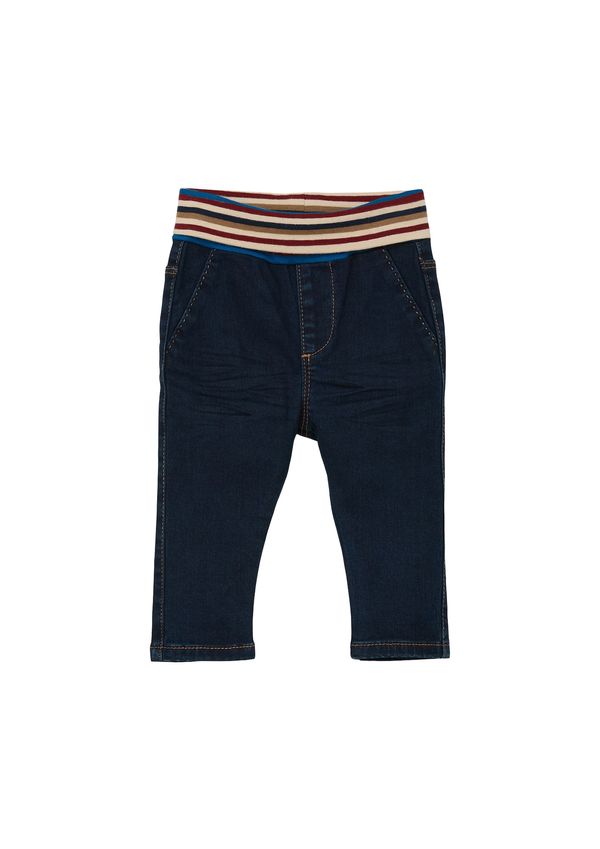 s.Oliver s.Oliver Дънки  нейви синьо / пъстро