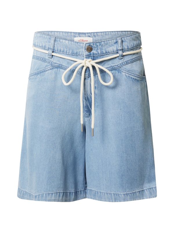 s.Oliver s.Oliver Дънки  син деним / мръсно бяло