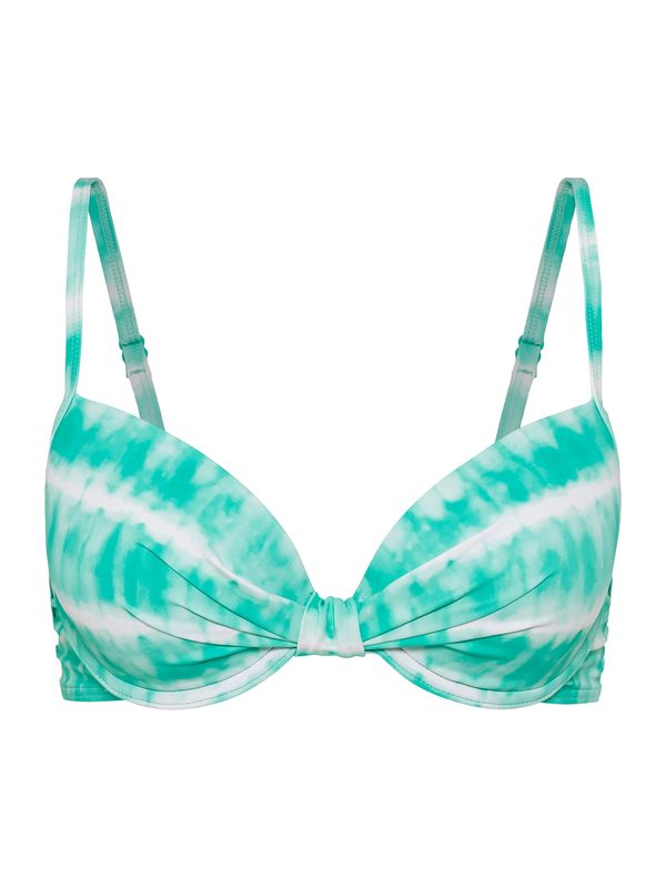 s.Oliver s.Oliver Горнище на бански  зелено / бяло