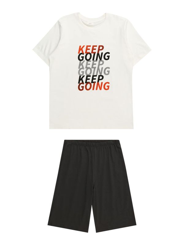 s.Oliver s.Oliver Комплект пижама  сиво / червено / черно / бяло