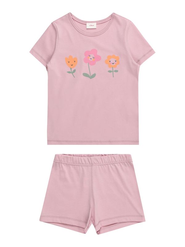 s.Oliver s.Oliver Комплект пижама  зелено / оранжево / бледорозово / светлорозово