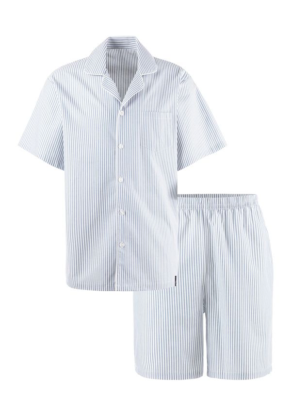 s.Oliver s.Oliver Къса пижама  гълъбово синьо / бяло