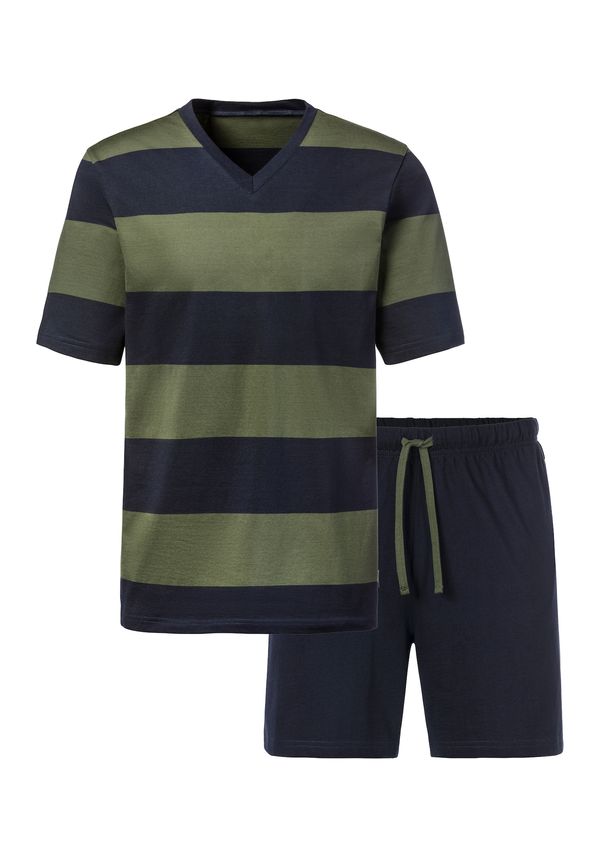 s.Oliver s.Oliver Къса пижама  нейви синьо / каки