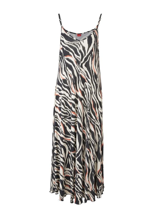 s.Oliver s.Oliver Лятна рокля  кремаво / пъпеш / черно