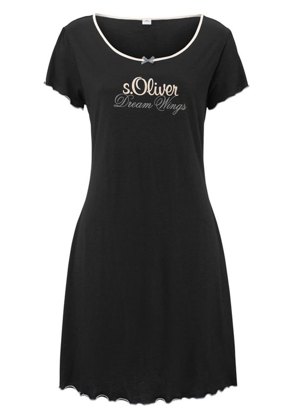 s.Oliver s.Oliver Нощница  кремаво / сиво / черно