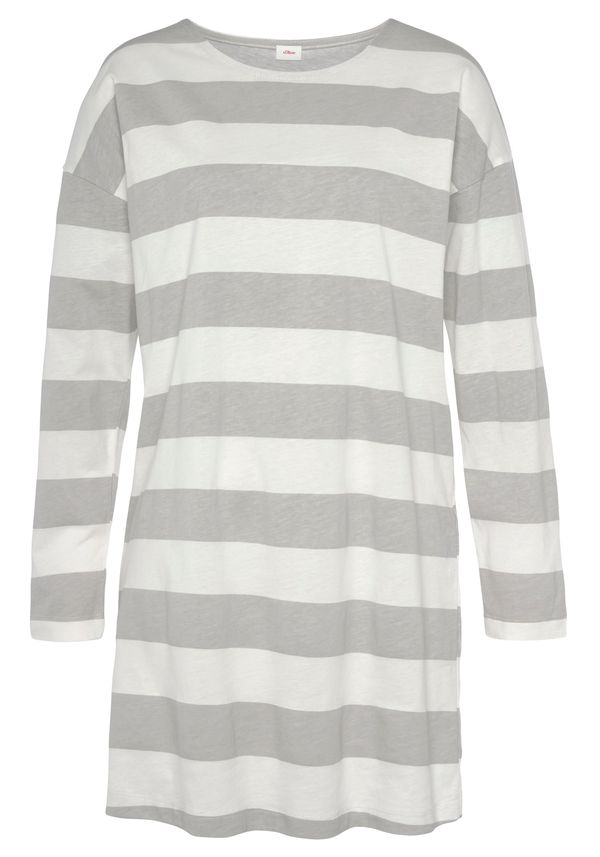 s.Oliver s.Oliver Нощница  светлосиво / мръсно бяло