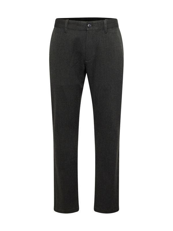 s.Oliver s.Oliver Панталон Chino  сиво / черно