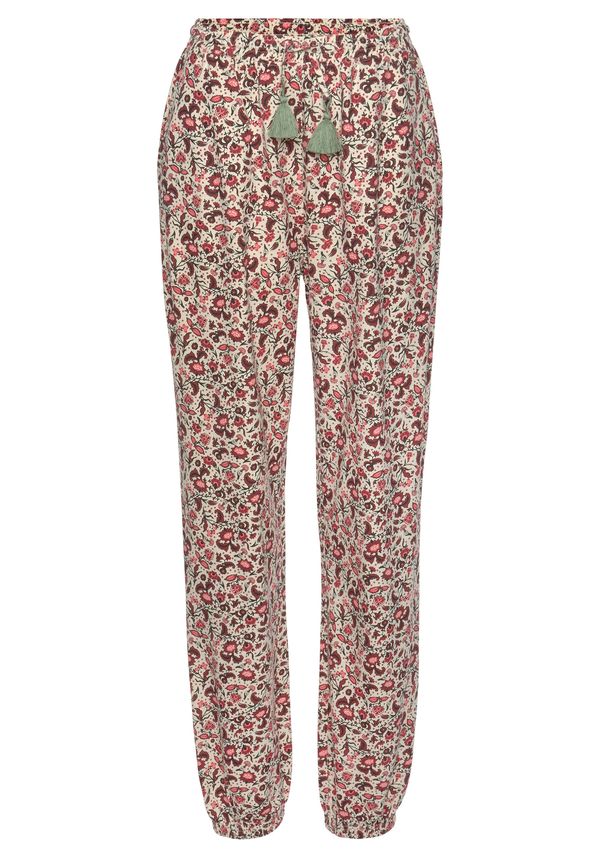 s.Oliver s.Oliver Панталон  екрю / пъстро