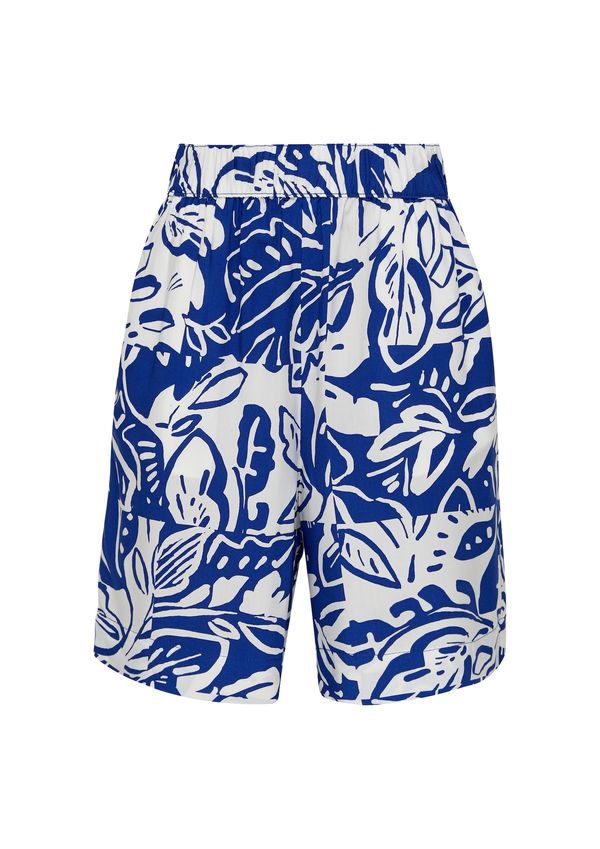 s.Oliver s.Oliver Панталон  кралско синьо / бяло