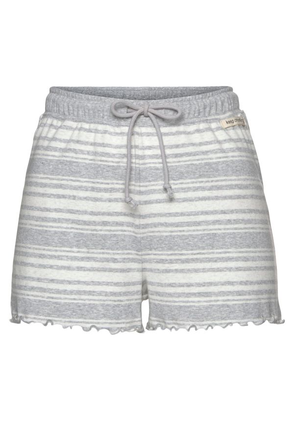 s.Oliver s.Oliver Панталон  кремаво / сиво