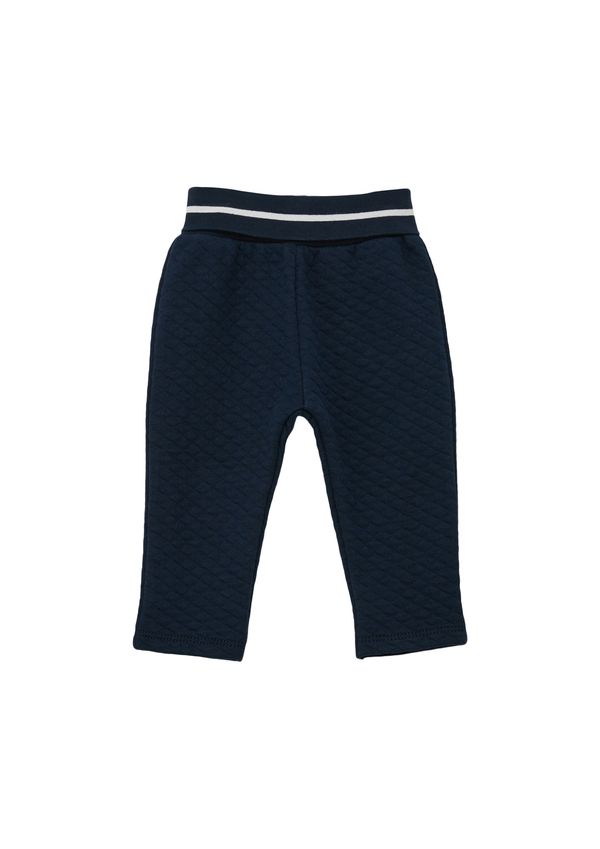 s.Oliver s.Oliver Панталон  нейви синьо / бяло