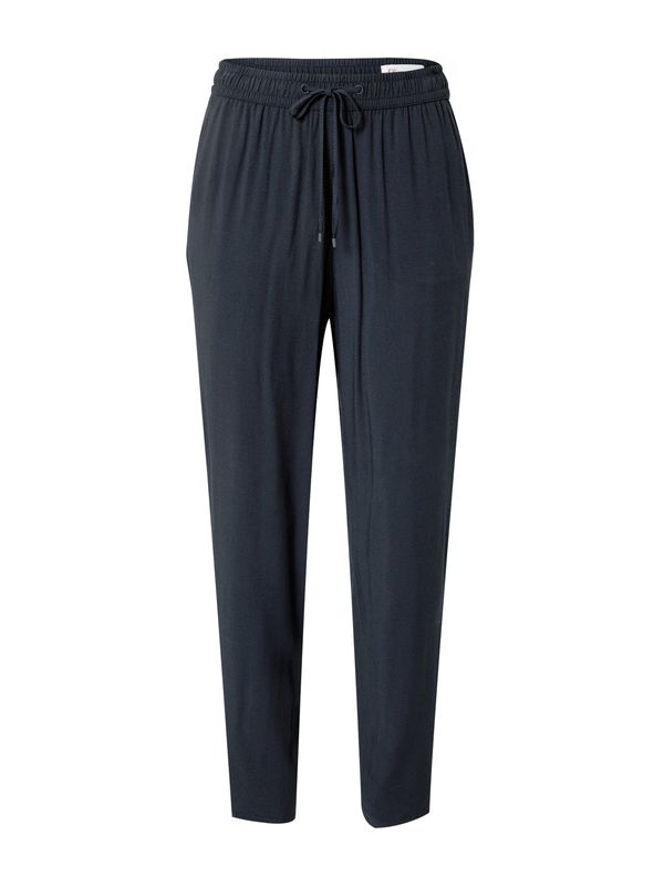 s.Oliver s.Oliver Панталон  нейви синьо