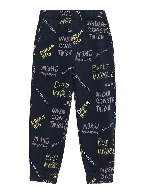 s.Oliver s.Oliver Панталон  нейви синьо / светлосиньо / жълто / лилав