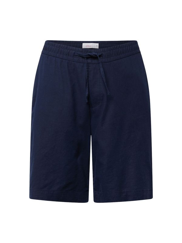 s.Oliver s.Oliver Панталон  нейви синьо