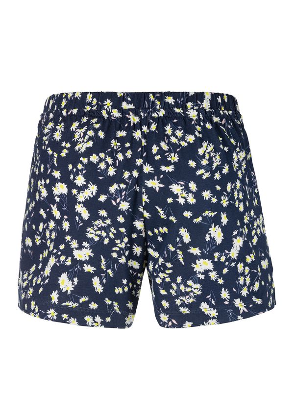 s.Oliver s.Oliver Панталон пижама  кремаво / нощно синьо / жълто / бяло