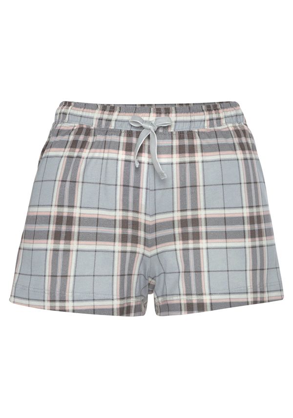 s.Oliver s.Oliver Панталон пижама  сиво / светлорозово / бяло