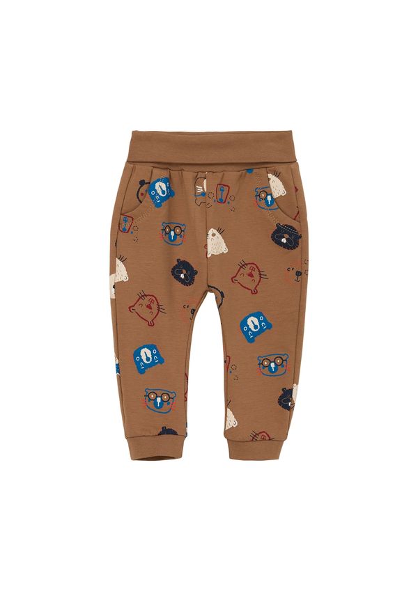 s.Oliver s.Oliver Панталон  синьо / нощно синьо / светлокафяво / винено червено