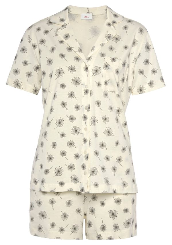 s.Oliver s.Oliver Пижама  бежово / сиво