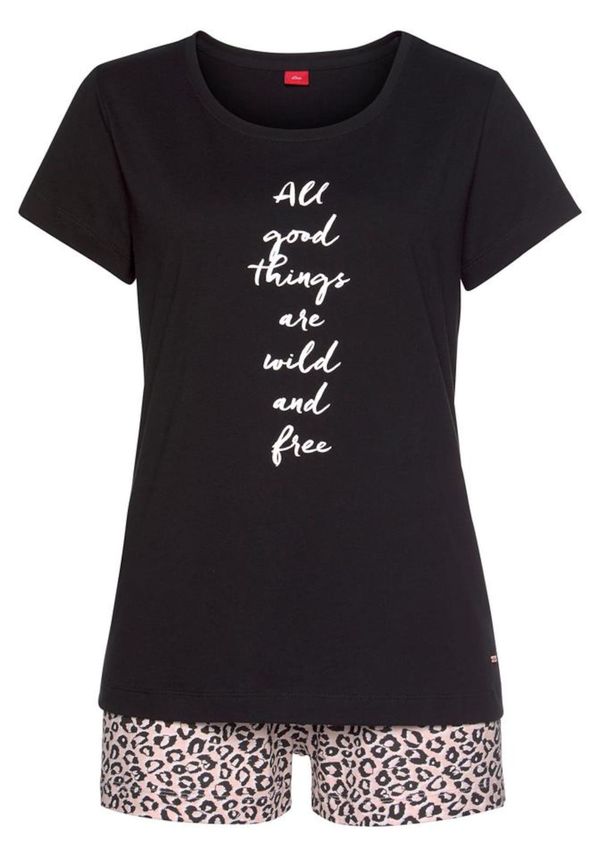 s.Oliver s.Oliver Пижама  черно