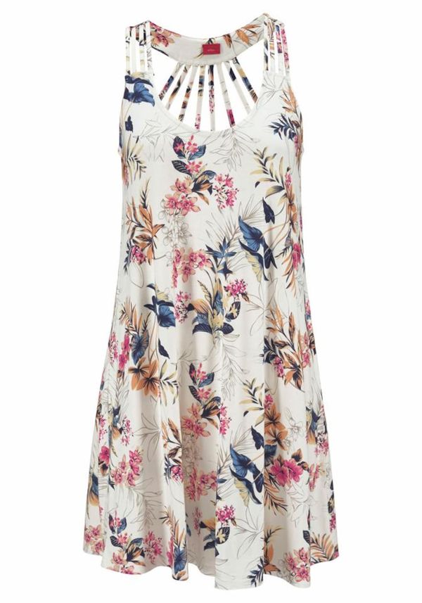 s.Oliver s.Oliver Плажна рокля  бяло