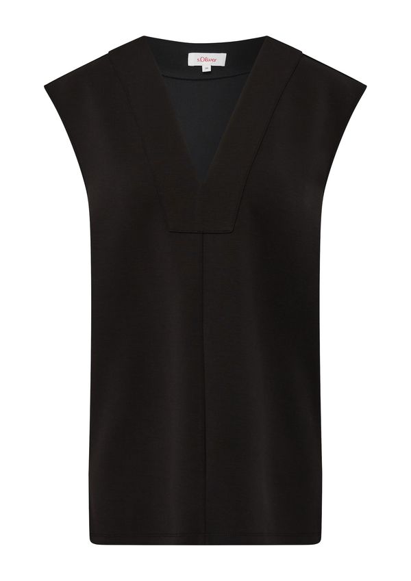 s.Oliver s.Oliver Плетен елек  черно