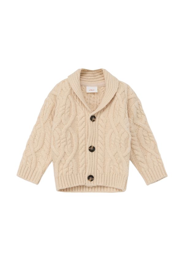 s.Oliver s.Oliver Плетена жилетка  бежово