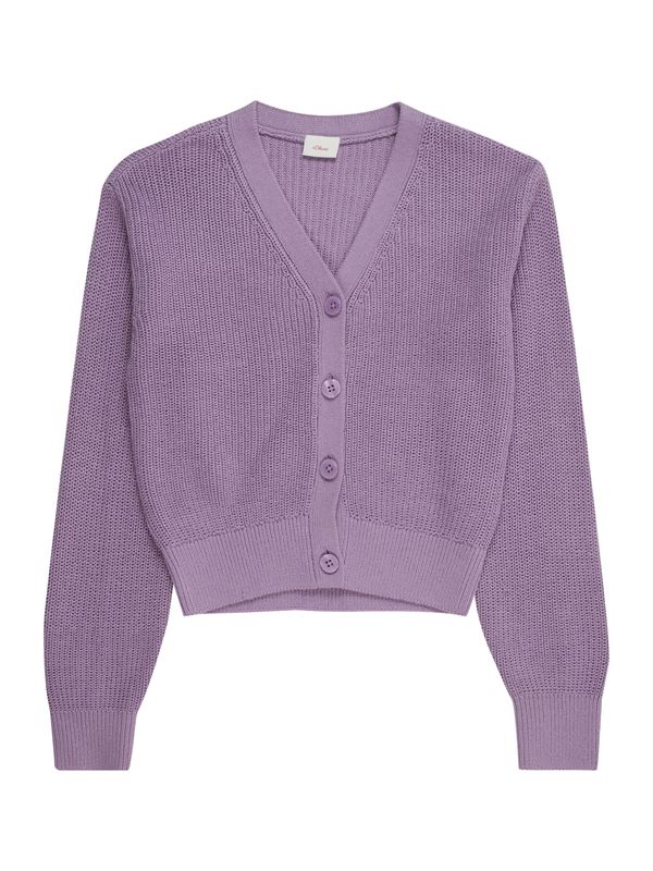 s.Oliver s.Oliver Плетена жилетка  бледоморав