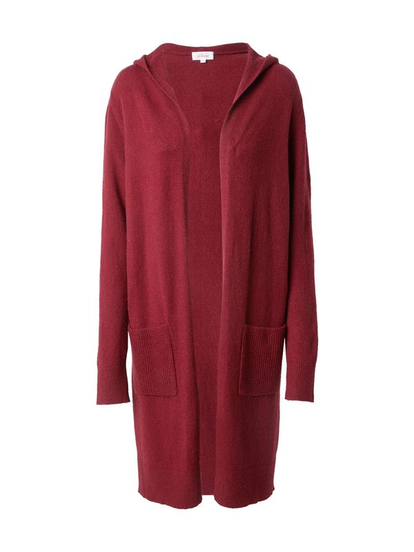 s.Oliver s.Oliver Плетена жилетка  бордо