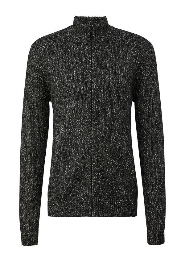 s.Oliver s.Oliver Плетена жилетка  черен меланж