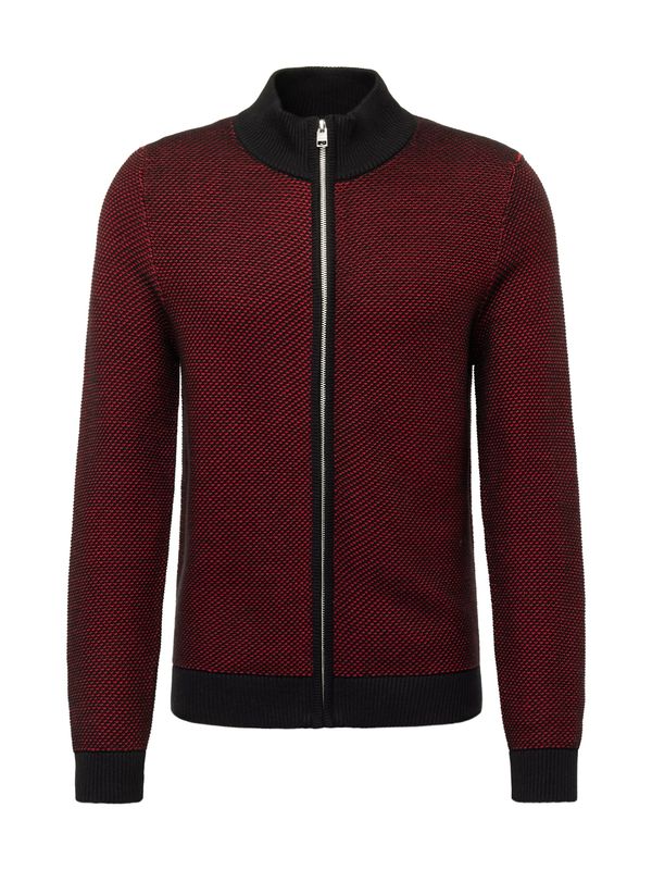 s.Oliver s.Oliver Плетена жилетка  червено / черно