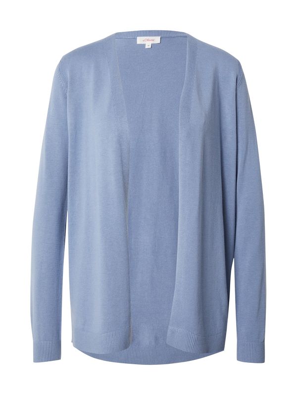 s.Oliver s.Oliver Плетена жилетка  светлосиньо