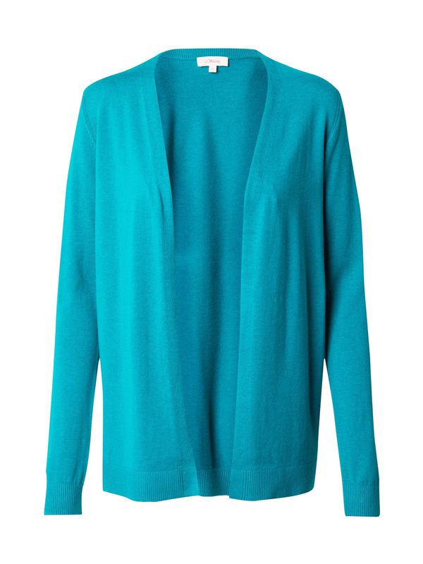 s.Oliver s.Oliver Плетена жилетка  тюркоазен