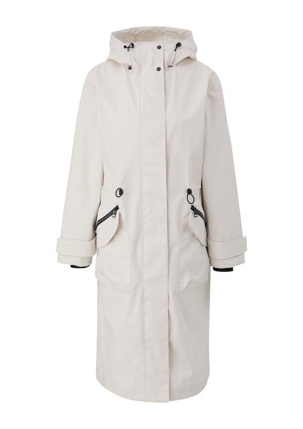 s.Oliver s.Oliver Преходно палто  бял памук
