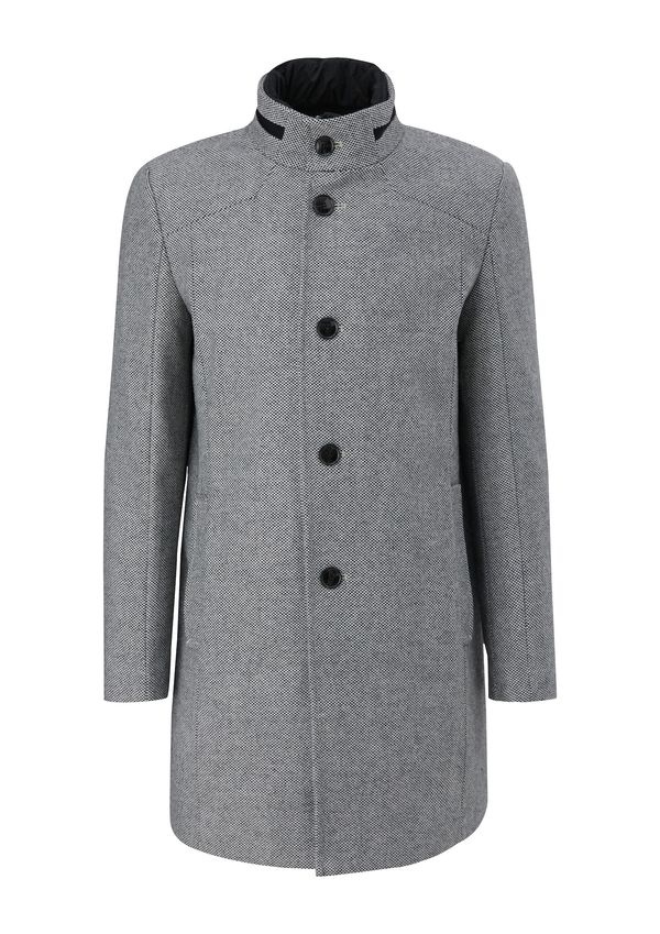 s.Oliver s.Oliver Преходно палто  светлосиво / тъмносиво