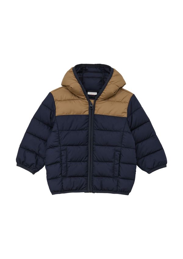 s.Oliver s.Oliver Преходно яке  нейви синьо / светлокафяво